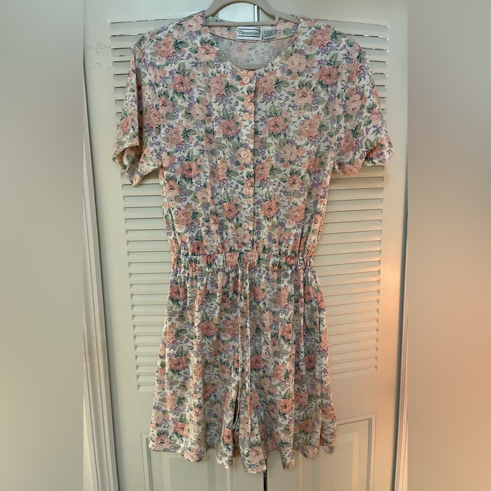 Vintage Floral Romper
